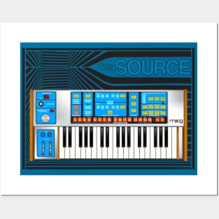 The Source monosynth Posters and Art